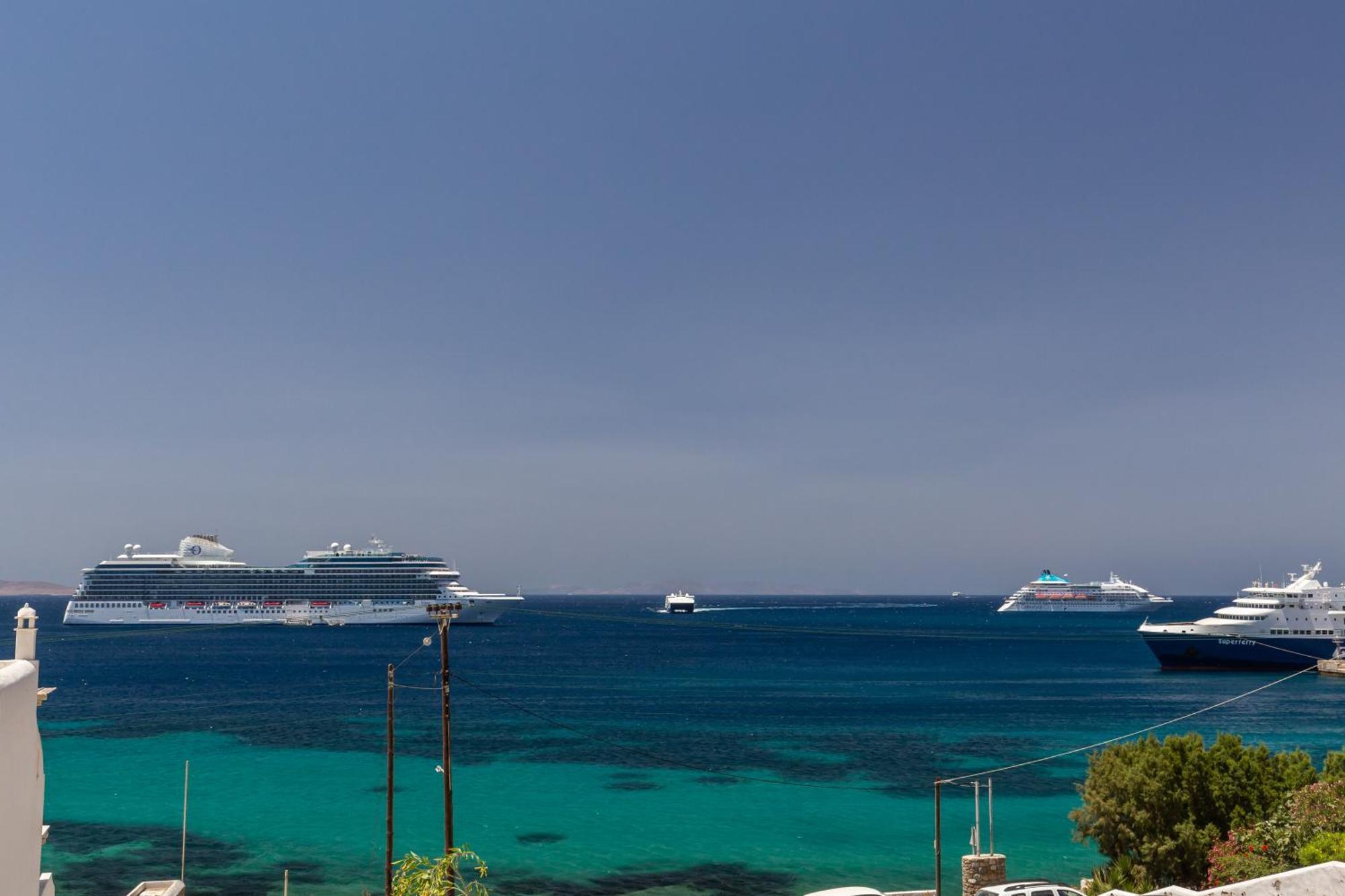 Namaste Boutique Apartments Mykonos Tourlos Exterior foto